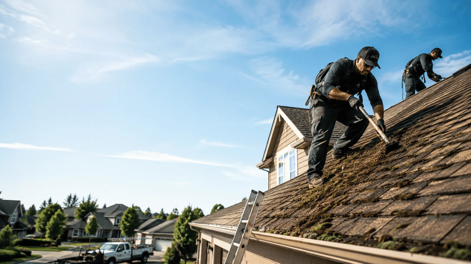 Roof Moss Removal in Strawn, TX near me